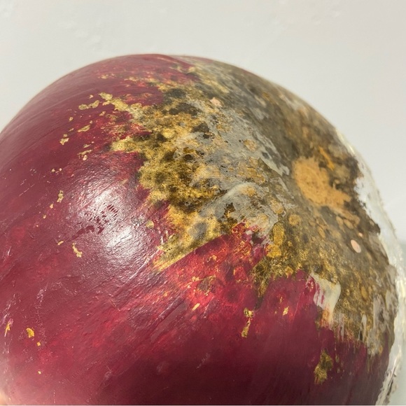 Hand Painted Gourd Christmas Santa Claus Holiday Craft - Picture 5 of 9